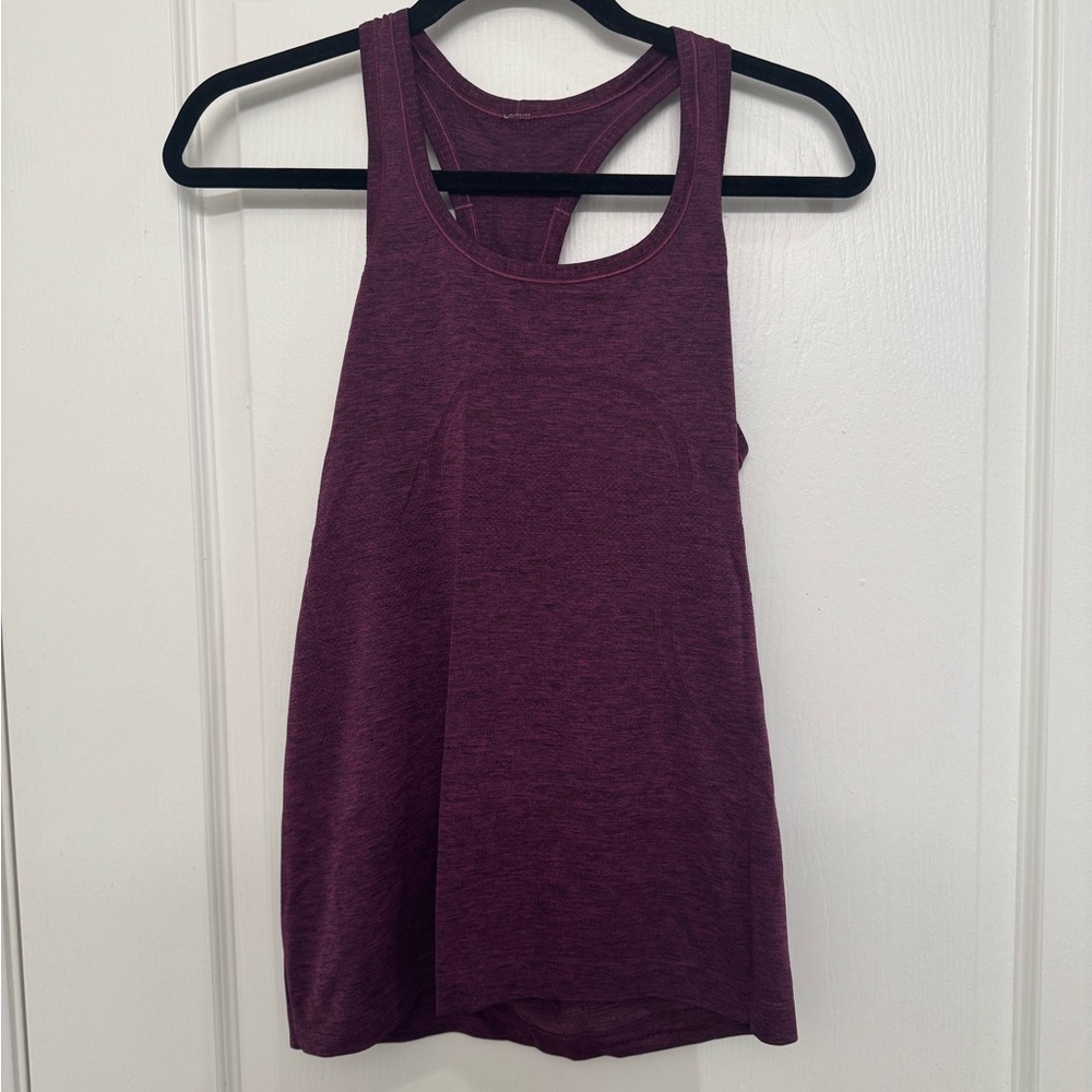 Lululemon Swiftly Tech - Heathered Magenta, Size 8